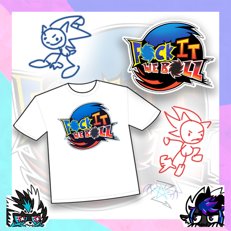 Fck It We Ball Sonic Parody T Shirt